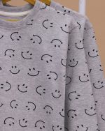 بلوز شلوار تمام چاپ لبخند - Image 6