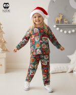 بلوز شلوار مخمل نانو 5 بعدی کریسمس family