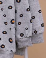 بلوز شلوار تمام چاپ گل داوودی - Image 6