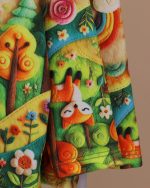 بلوز شلوار مخمل نانو 5 بعدی روباه family - Image 4