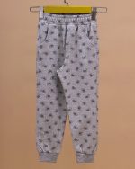 بلوز شلوار تمام چاپ گربه و کاموا - Image 14