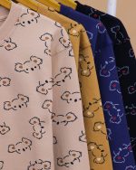 بلوز شلوار کوالا تمام چاپ - Image 22