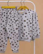 بلوز شلوار تمام چاپ گل داوودی - Image 7