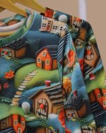 بلوز شلوار مخمل نانو 5 بعدی خونه جنگلی family - Image 4