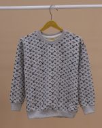 بلوز شلوار ملانژ تمام چاپ LV - Image 13