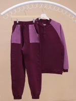 بلوز شلوار آستین رگلان