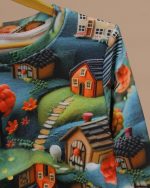 بلوز شلوار مخمل نانو 5 بعدی خونه جنگلی family - Image 7