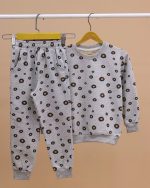 بلوز شلوار تمام چاپ گل داوودی - Image 13