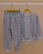 بلوز شلوار ملانژ تمام چاپ LV - Image 14