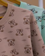 بلوز شلوار تمام چاپ کوالا کوچولو - Image 15