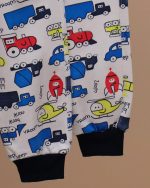 شلوار تمام چاپ ماشین رنگی - Image 3