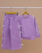 بلوز شلوار دخترانه پاپیونا - Image 6