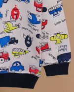 بلوز شلوار تمام چاپ Colored cars - Image 8