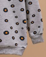 بلوز شلوار تمام چاپ گل داوودی - Image 12