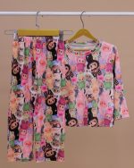 بلوز شلوار مخمل نانو 5 بعدی عروسک لبوبو family - Image 11