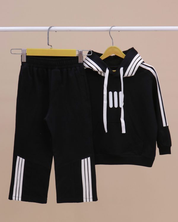 هودی شلوار بگ استایل Line style - Image 7