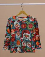 بلوز شلوار مخمل نانو 5 بعدی کریسمس family - Image 11