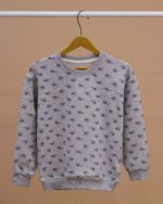 بلوز شلوار تمام چاپ گربه و کاموا - Image 10