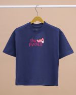 تیشرت شلوار بگ استایل پلنگ صورتی - Image 15