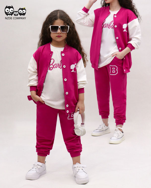 سه تیکه بامبر دخترانه باربی - Image 1