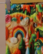 بلوز شلوار مخمل نانو 5 بعدی روباه family - Image 12