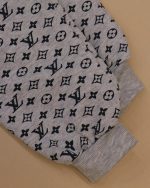 بلوز شلوار ملانژ تمام چاپ LV - Image 5