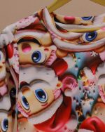 بلوز شلوار مخمل نانو 5 بعدی بابانوئل  family - Image 9