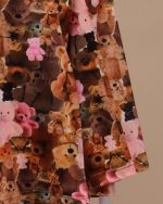 بلوز شلوار مخمل نانو 5 بعدی خرسک family - Image 5