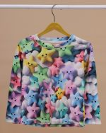 بلوز شلوار مخمل نانو 5 بعدی ستاره family - Image 9