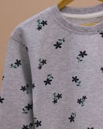 بلوز شلوار تمام چاپ گل شبدر - Image 9