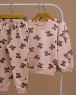 بلوز شلوار تمام چاپ خرس 23 - Image 11