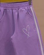 کراپ شلوار آستین رگلان قلب - Image 11