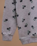 بلوز شلوار تمام چاپ گل شبدر - Image 10