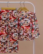 بلوز شلوار مخمل نانو 5 بعدی بابانوئل  family - Image 8