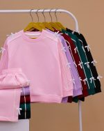 بلوز شلوار دخترانه پاپیونا - Image 19