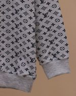 بلوز شلوار ملانژ تمام چاپ LV - Image 12