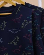 بلوز شلوار تمام چاپ dinosaur - Image 14