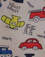 بلوز شلوار تمام چاپ Colored cars - Image 3