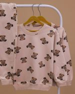 بلوز شلوار تمام چاپ خرس 23 - Image 3