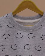 بلوز شلوار تمام چاپ لبخند - Image 8