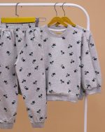 بلوز شلوار تمام چاپ گل شبدر - Image 7