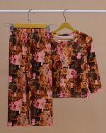 بلوز شلوار مخمل نانو 5 بعدی خرسک family - Image 10