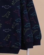 بلوز شلوار تمام چاپ dinosaur - Image 15