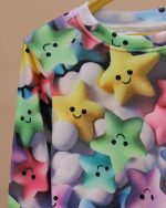 بلوز شلوار مخمل نانو 5 بعدی ستاره family - Image 7