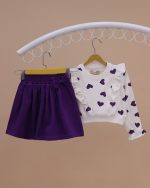 کراپ دامن دخترانه قلب - Image 21