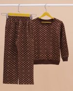 بلوز شلوار تمام چاپ LV - Image 3