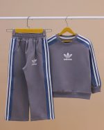 بلوز شلوار آستین رگلان  adidas jeans - Image 5