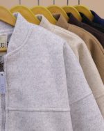 سویشرت کراپ و شلوار ست مادر دختری - Image 30