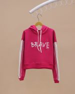 هودی کراپ Brave - Image 5