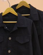 کت کتان Black - Image 6